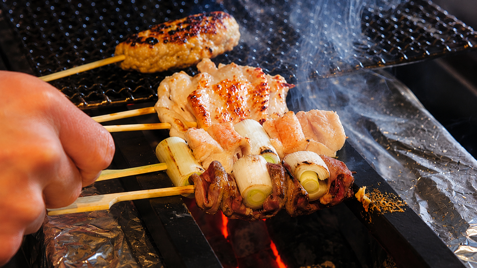 特選炭火焼き鳥コース